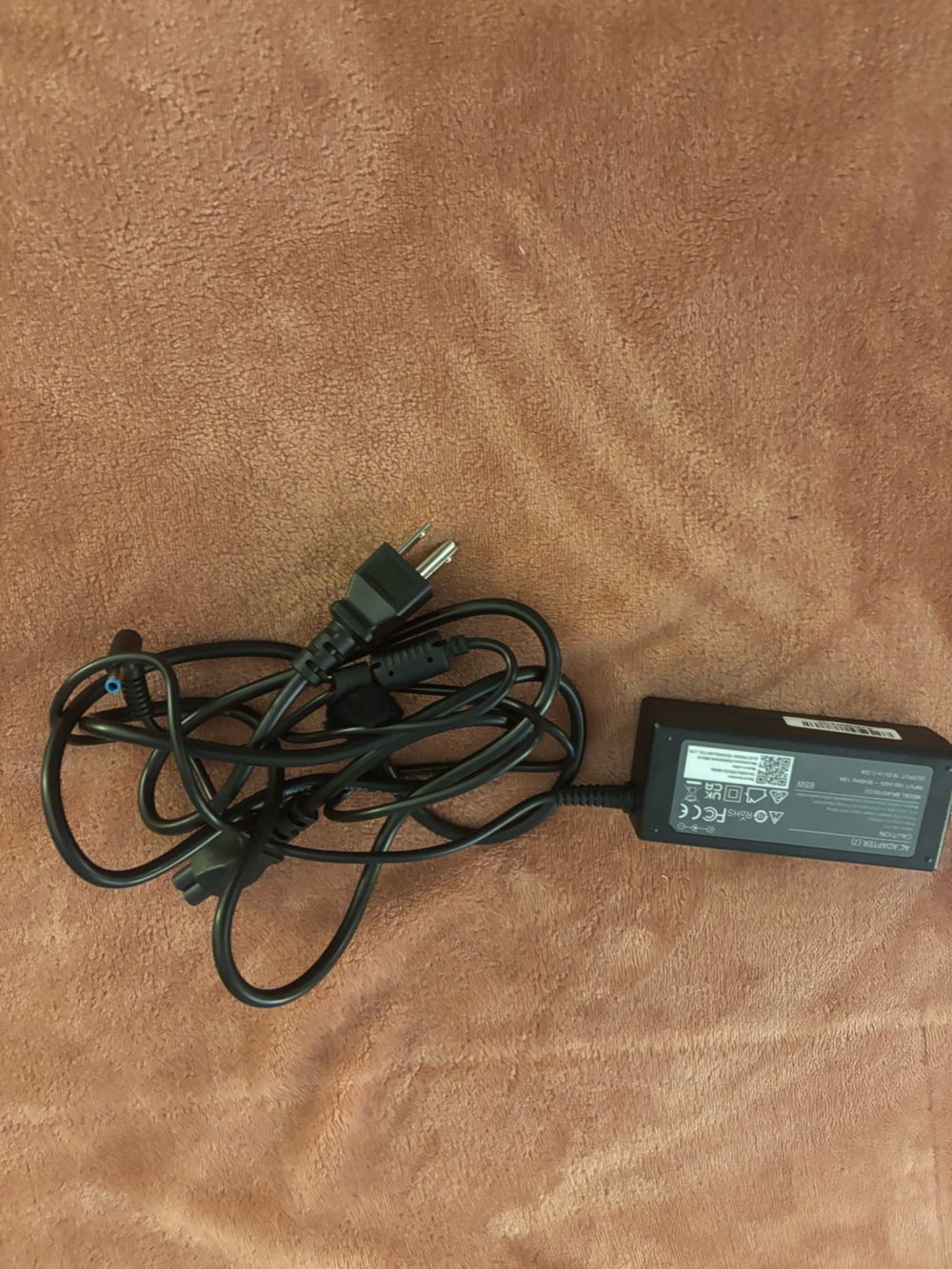 Black Laptop Charger Power Adapter